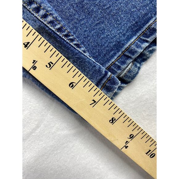 Levi's Denim Shorts Blue Womens Size 16W Bermuda Style Mid Rise 7” VTG 2002 - Picture 6 of 6